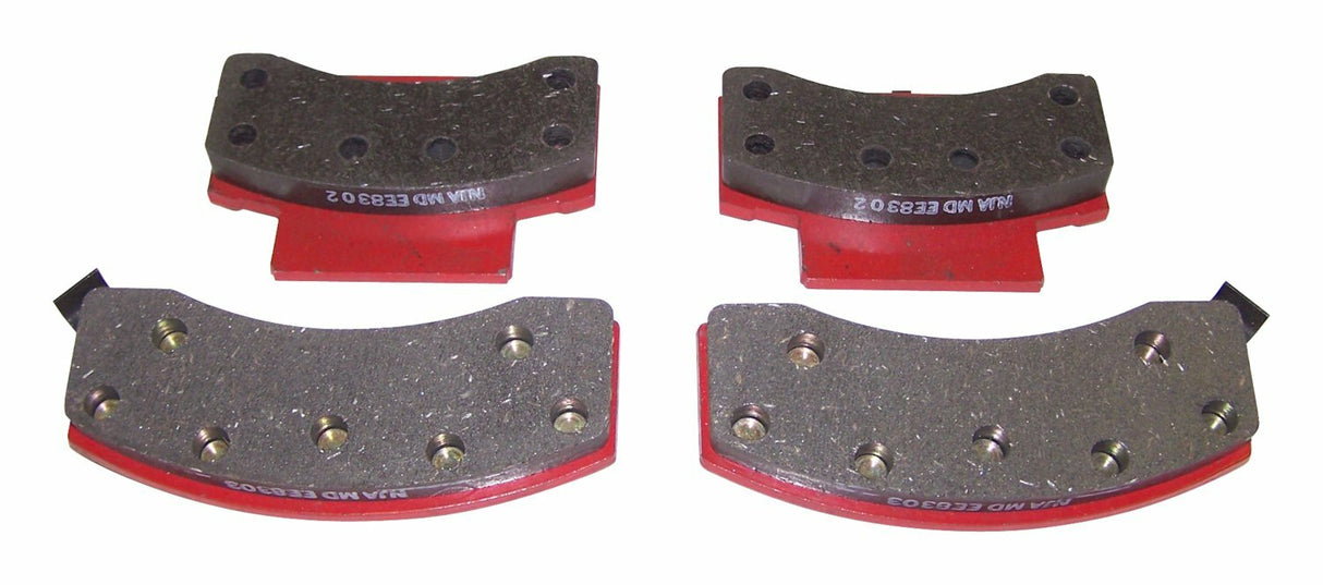 Jeep Semi-Metallic Red Brake Pad Set - 4886279AA