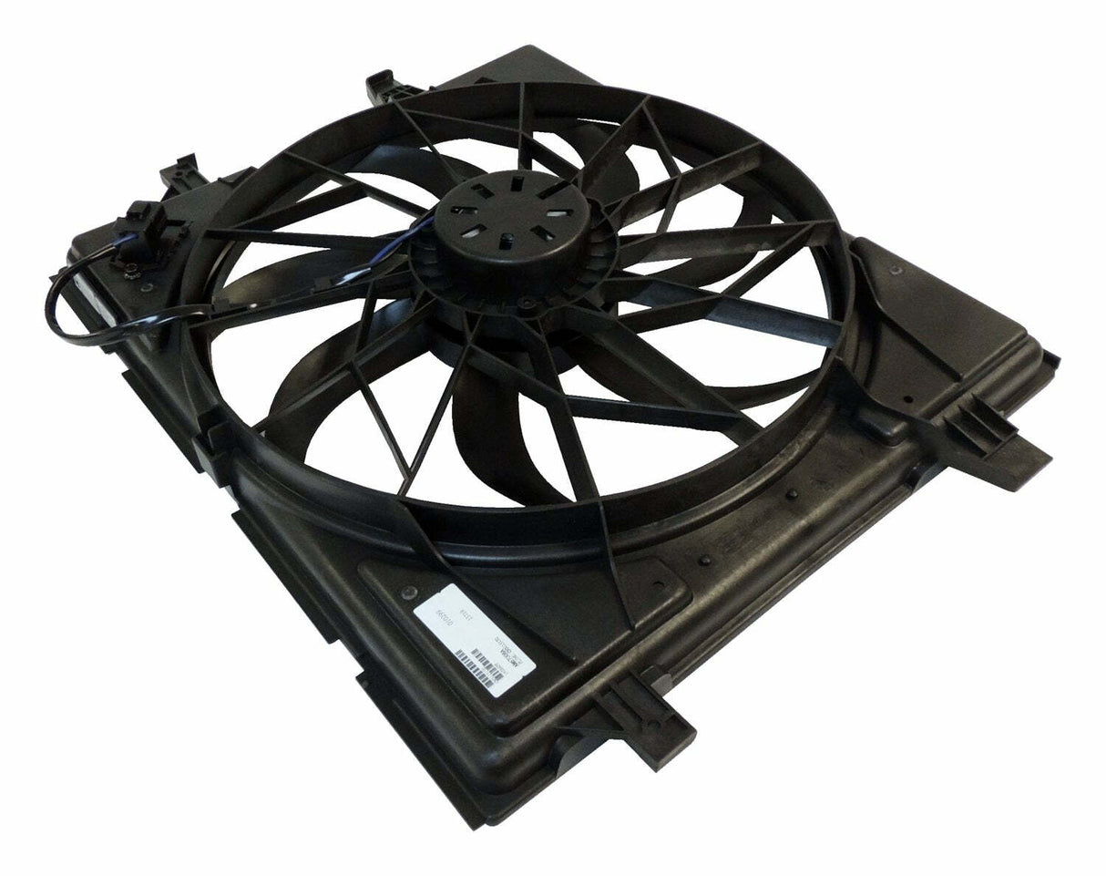 Jeep Steel Black Cooling Fan Module - 55037992AD