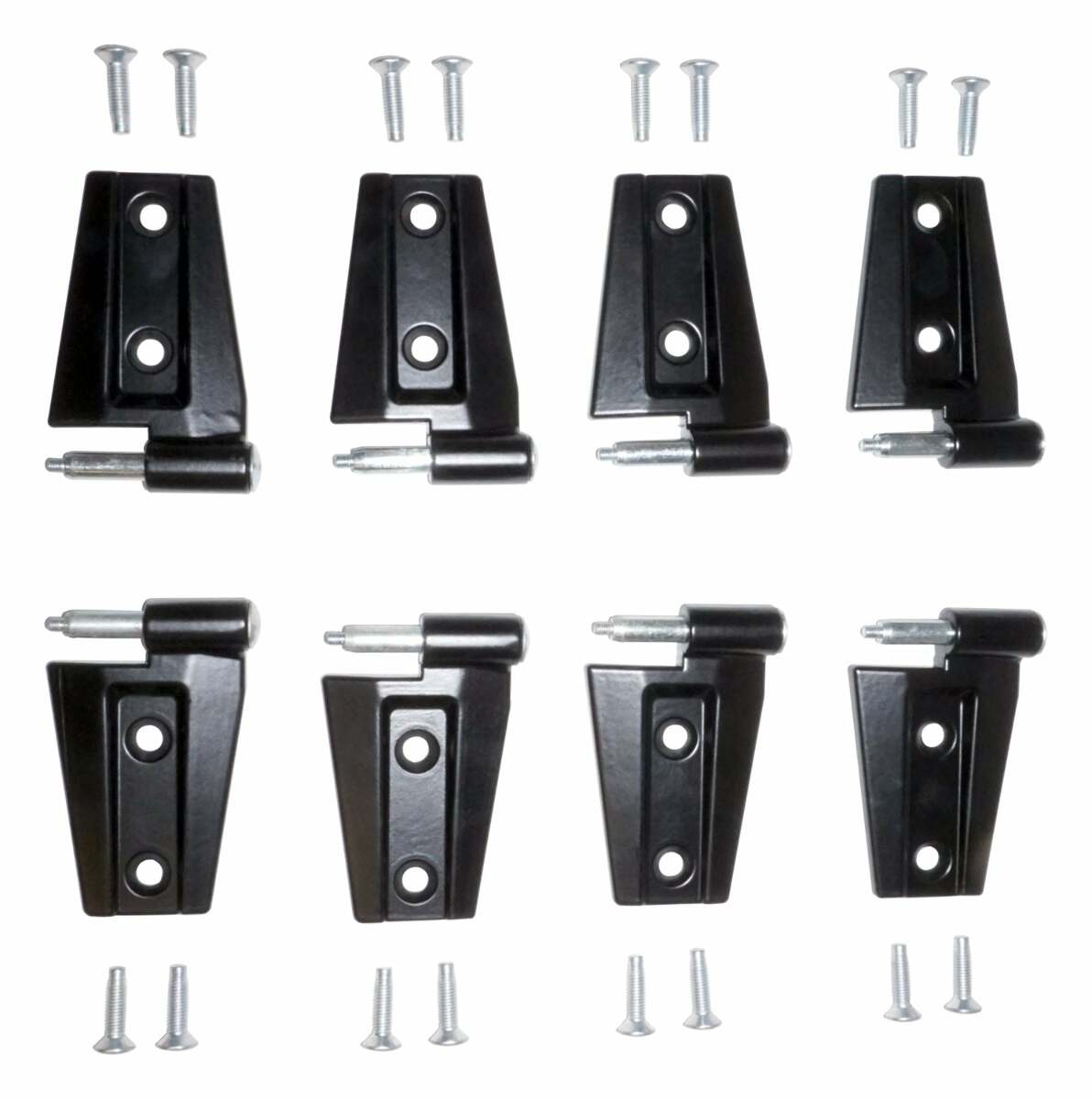 Jeep Steel Black Door Hinge Kit - 55395384K8