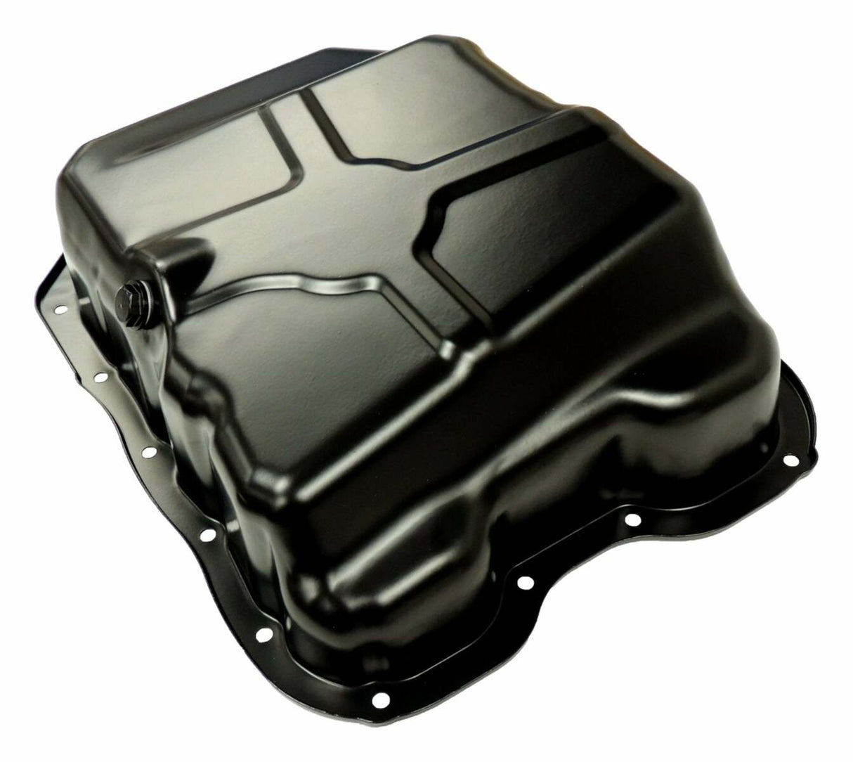Jeep Steel Black Engine Oil Pan - 4884665AE