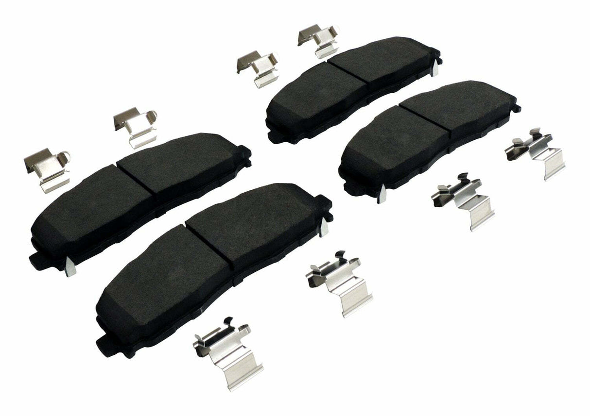 Front Brake Pad Set for Select 2018+ Jeep Wrangler JL Wrangler & 2020+ Jeep Wrangler JL Gladiator - 68456066AA