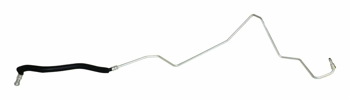 Transmission Cooler Return Hose for 2003-2004 Jeep KJ Liberty w/ 42RLE Trans. - 5103256AB stainless steel black