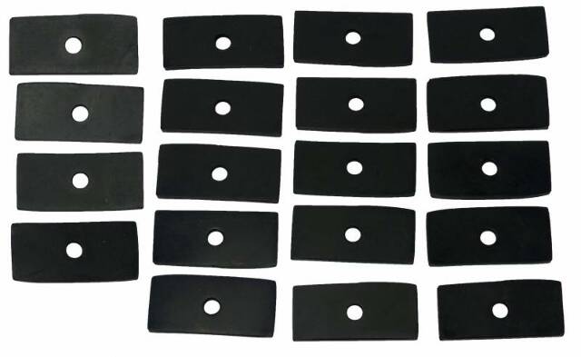 Pinch-Rail Pads fits 1955-1957 Chevy Bel Air CRP001 Shafer's Classic Reproductions