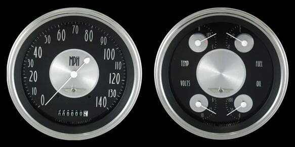 1947-53 All American Tradition Truck Package CT47AT52 for 1947-1953 dash gauge cluster