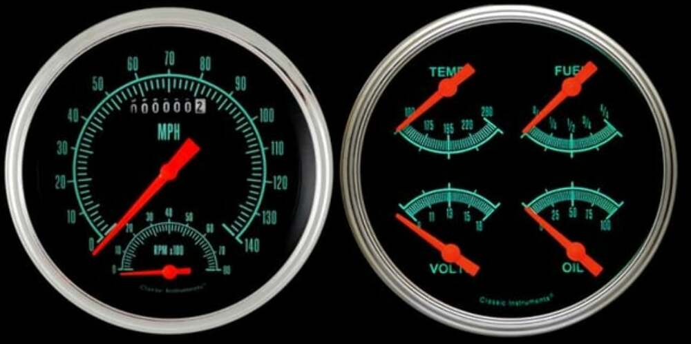 1947-53 G/Stock Truck Package CT47GS62 for 1947-1953 dash gauge cluster