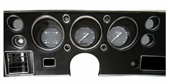SG Series 1970-72 Chevelle SS Package CV70SG for 1970-1972 Chevelle dash gauge cluster