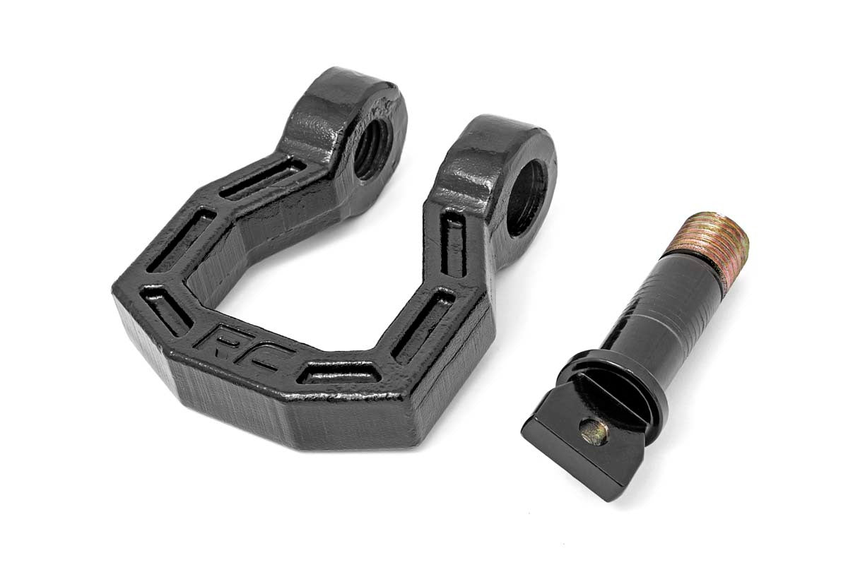 D-Ring; Forged; Pair; Black by Rough Country