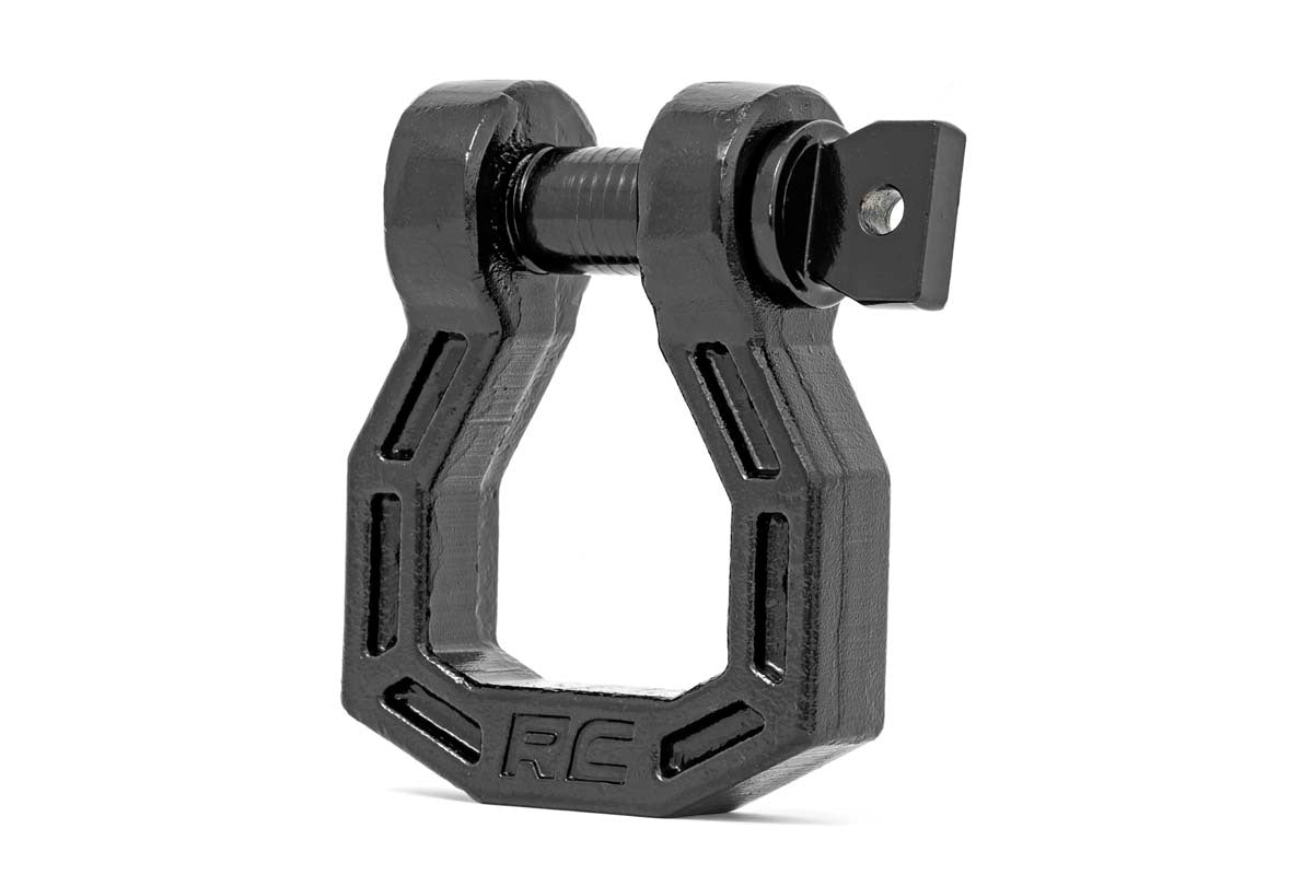 D-Ring; Forged; Pair; Black by Rough Country