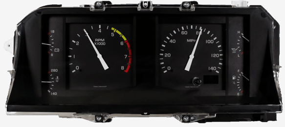 87-93 FOX BODY MUSTANG OE STYLE Electric Dash Cluster for Ford Mustang