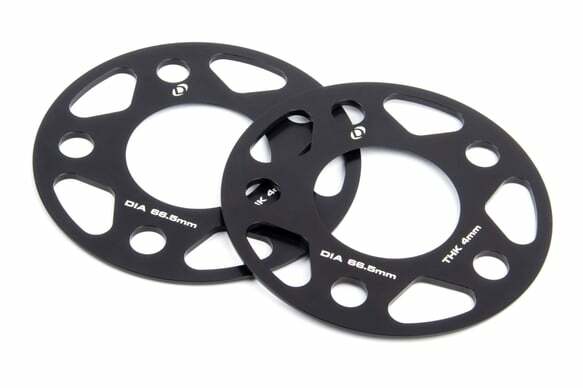 Spacers; 5x112 for 66.5mm CB for 4mm Thick D210-2022
