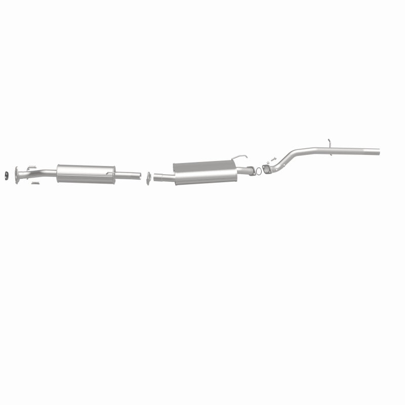 Fits 2003-2011 Honda Element 2.4L Direct-Fit Replacement Exhaust System 106-0080 aluminized steel
