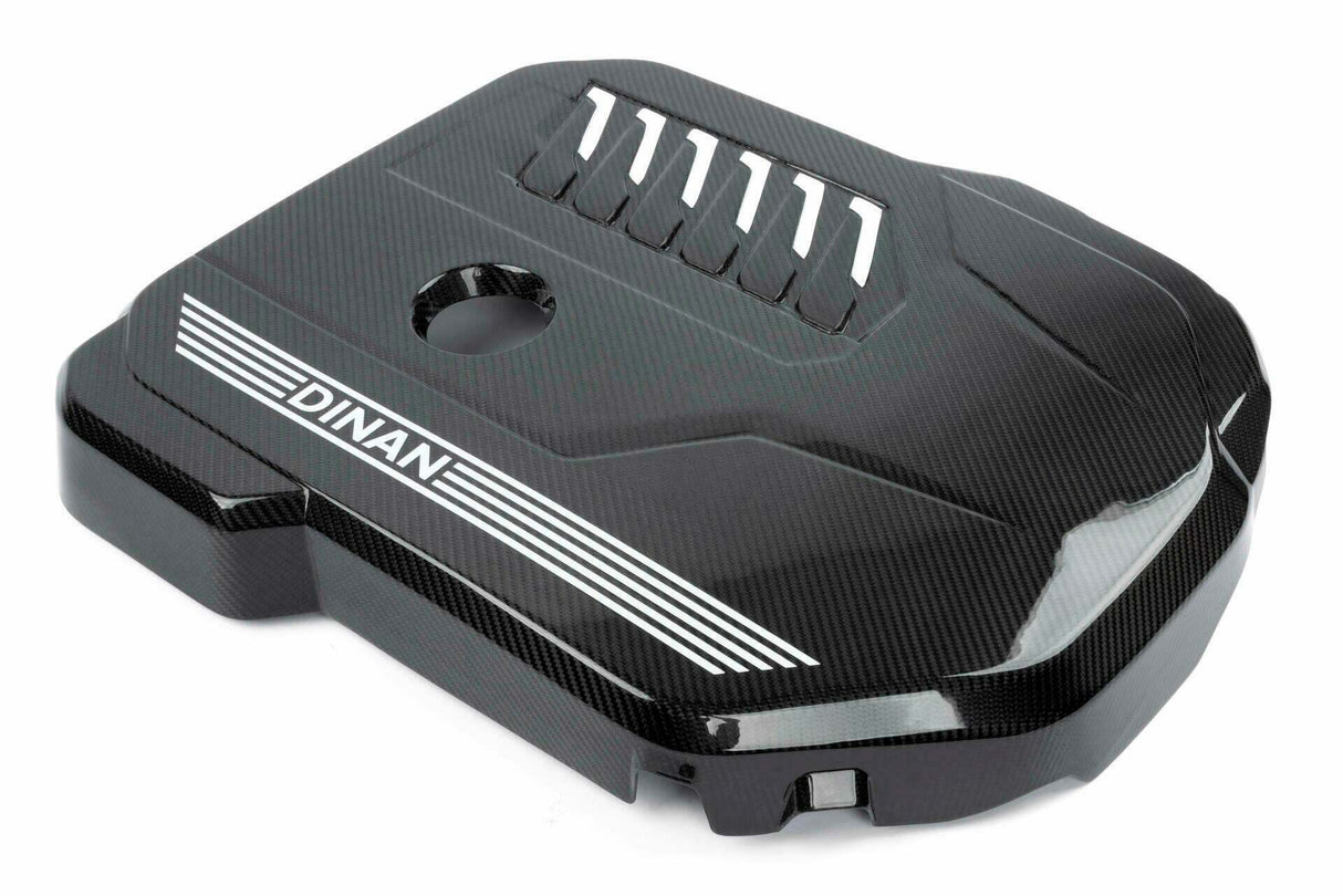 t Fits 2020-2023 Bmw B58D; Gloss Carbon Fiber Engine Cover-D590-0003 Dinan