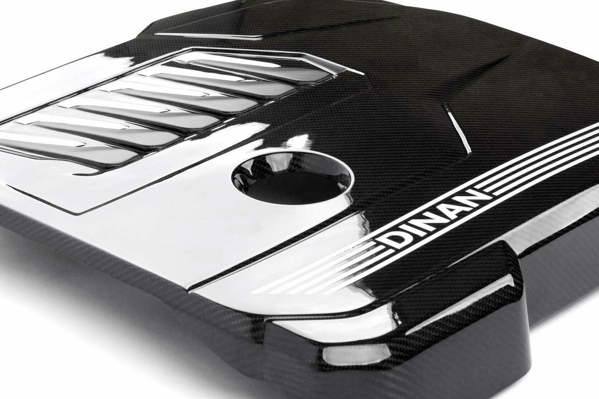 t Fits 2020-2023 Bmw B58D; Gloss Carbon Fiber Engine Cover-D590-0003 Dinan