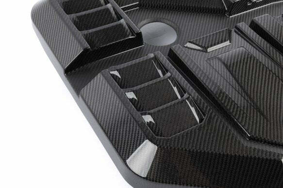 Gloss Carbon Fiber Engine Cover - 2021-2024 Bmw M2/M3/M4-D590-0005 BMW performance