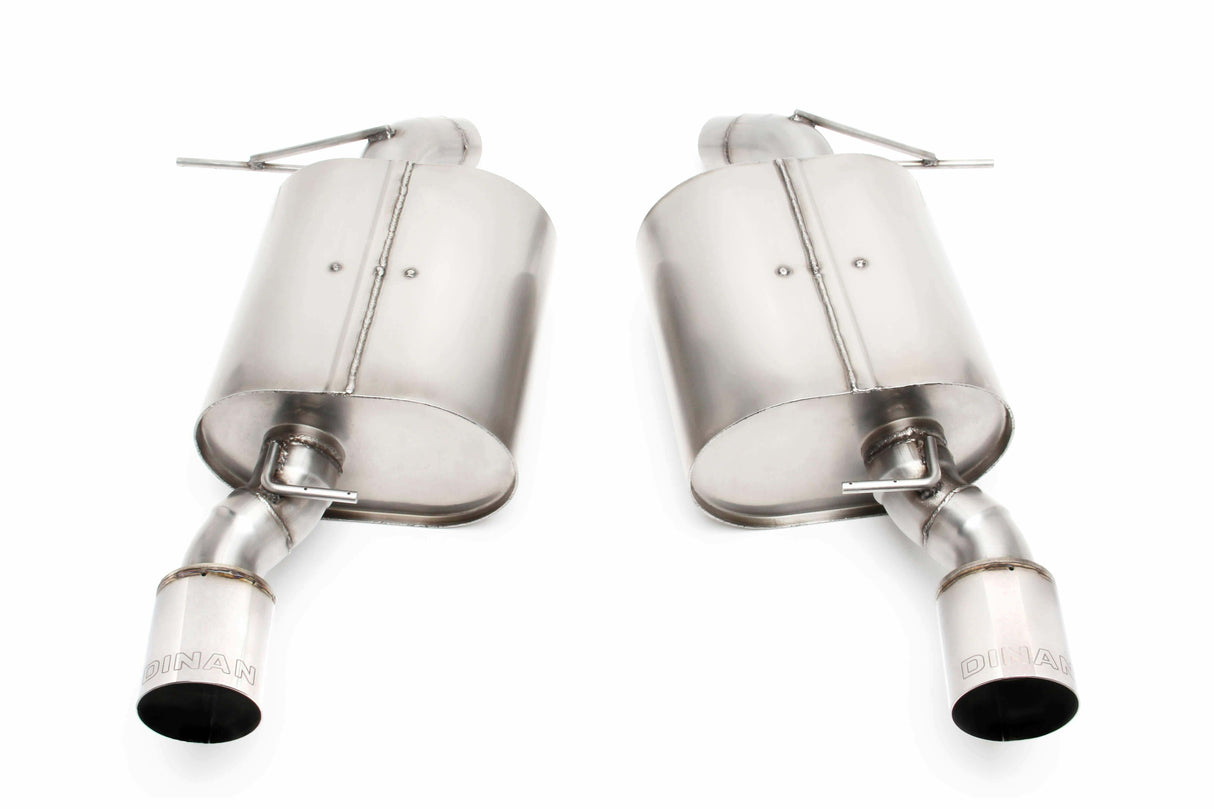 Dinan Free Flow Axle-Back Exhaust - 2007-2011 BMW 335i/335xi - D660-0012