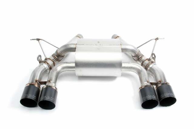 Free Flow SS Exhaust for 15-19 BMW F80 M3 F82 F83 M4 D660-0050-BLK BMW performance