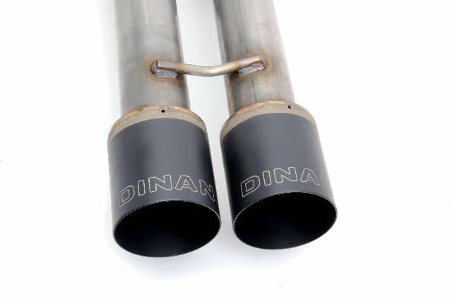 Free Flow Axle-Back Exhaust - 2015-2019 MINI Cooper S - D660-0063-BLK BMW performance