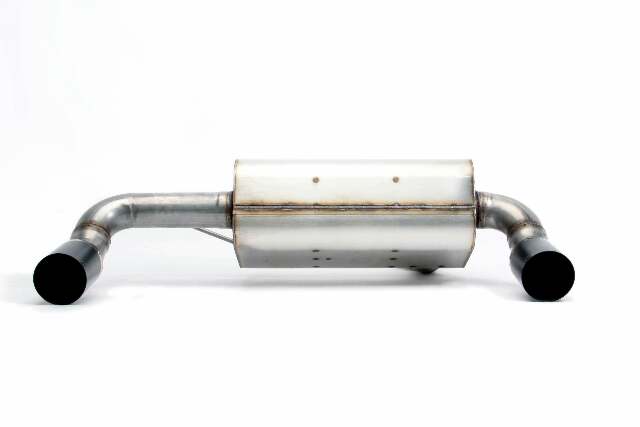 Free Flow Axle-Back Exhaust - 2017-2019 BMW M240i - D660-0067-BLK BMW performance