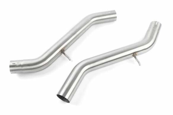 Valved Axle-Back Exhaust For 2023-2024 Bmw M2 Stainless Black Tips-D660-0100-BLK BMW performance