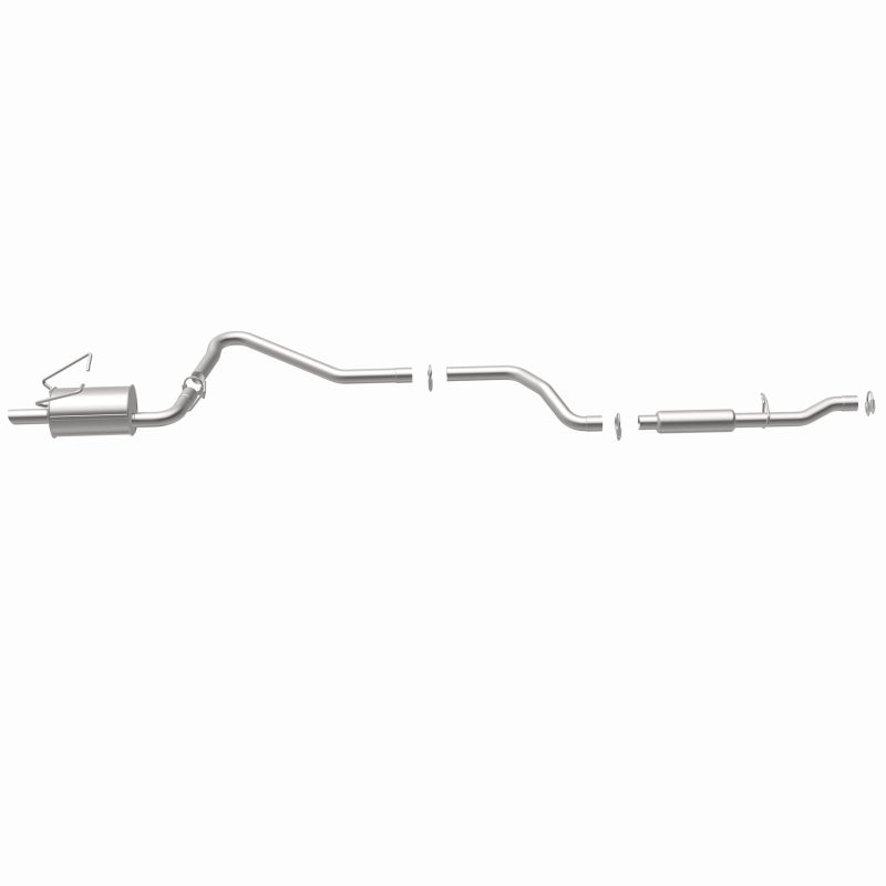 Fits 2009-2018 Dodge Journey 2.4L Direct-Fit Replacement Exhaust System 106-0443 aluminized steel