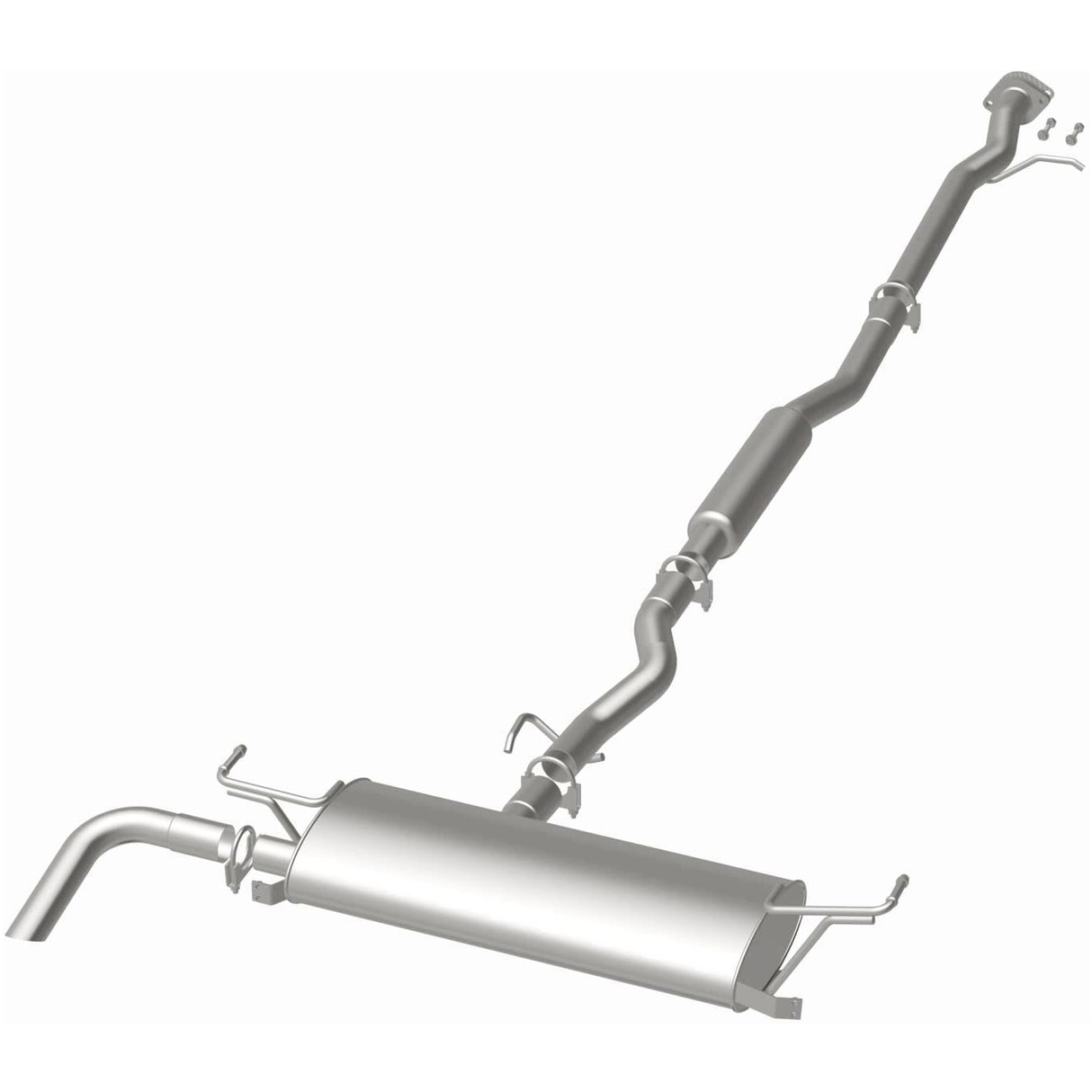 2014-2018 Nissan Rogue Direct-Fit Replacement Exhaust System 106-0758 aluminized steel