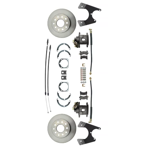 disc brake conversion kit for 1955-1968 gm-1955-1968-full-size-10-12-bolt-disc-brake-kit-w-e-brake-dbk1012fs MBM