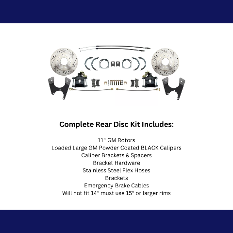 brake caliper stainless steel steel black disc brake gm-55-68-10-12-disc-brake-w-e-brake-slotted-rotor-black-dbk1012fslxb MBM