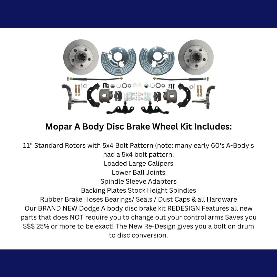 disc brake conversion kit for 1962-1972 Dodge fits-1962-1972-mopar-a-front-disc-brake-converison-small-bolt-5x4-dbk6272a-40 MBM
