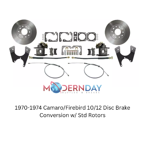 disc brake conversion kit for 1970-1974 Chevy Firebird fits-1970-1974-camaro-firebird-10-12-disc-brake-conversion-w-std-rotors-dbk7074 MBM