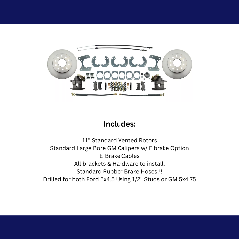 disc brake conversion kit for 1958-1971 Ford Mustang MBM