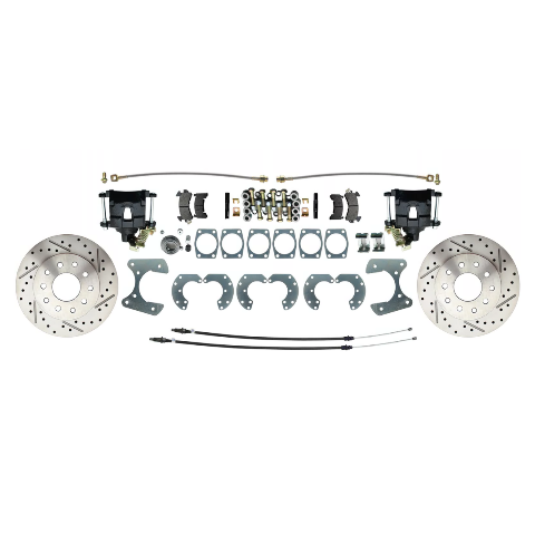 disc brake conversion kit for 1958-1971 Ford Mustang stainless steel steel black aluminum MBM