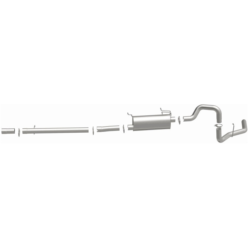 Fits 1999-2004 Ford Direct-Fit Replacement Exhaust System 106-0007 aluminized steel