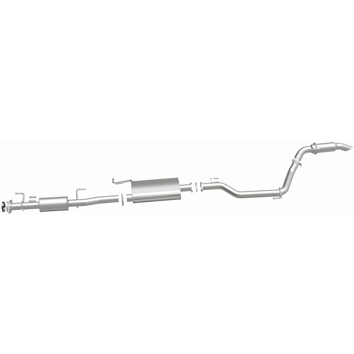 2013-2018 Nissan Pathfinder Direct-Fit Replacement Exhaust System 106-0784 aluminized steel