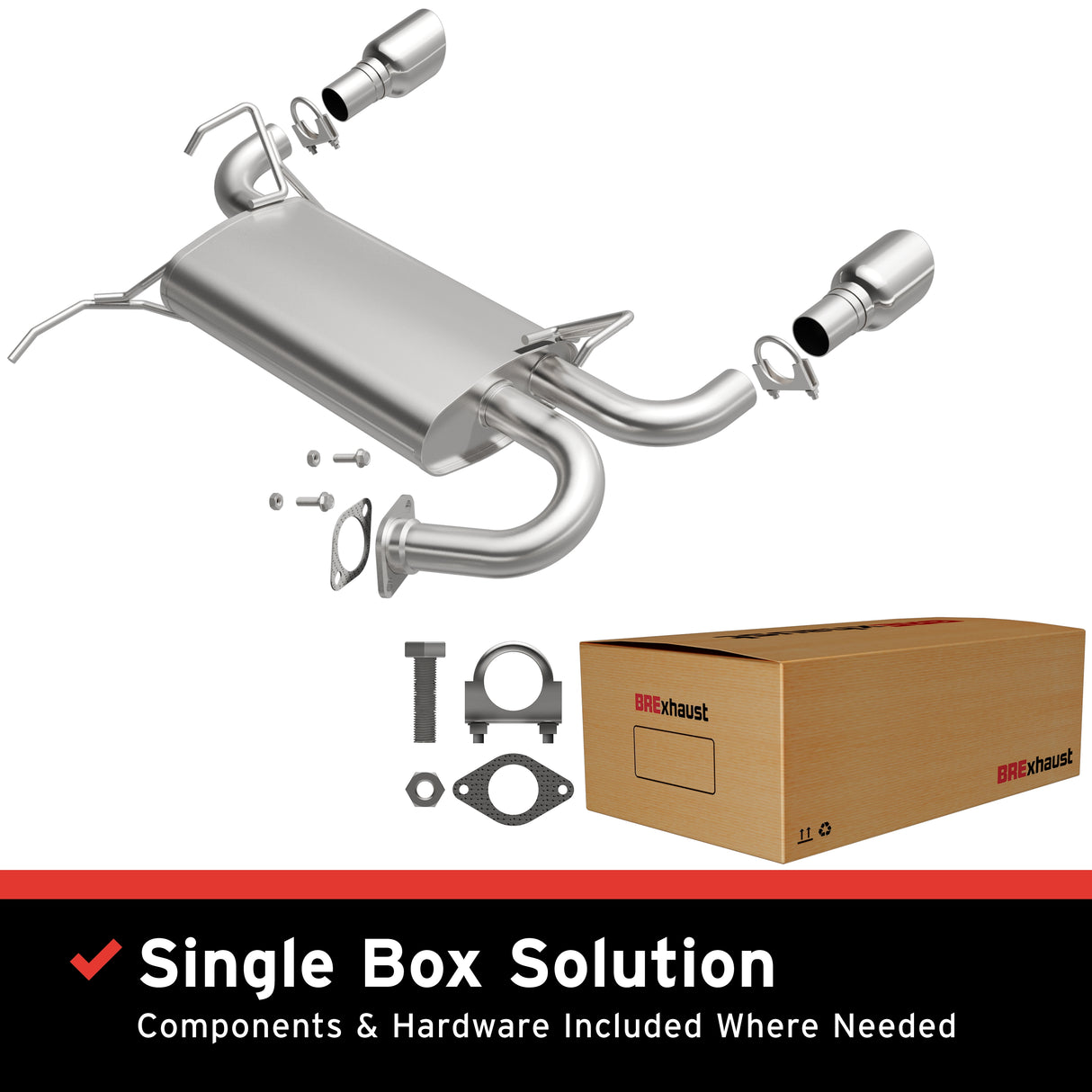 t 2003-2007 INFINITI G35 Direct-Fit Muffler Kit 108-0030 Brexhaust