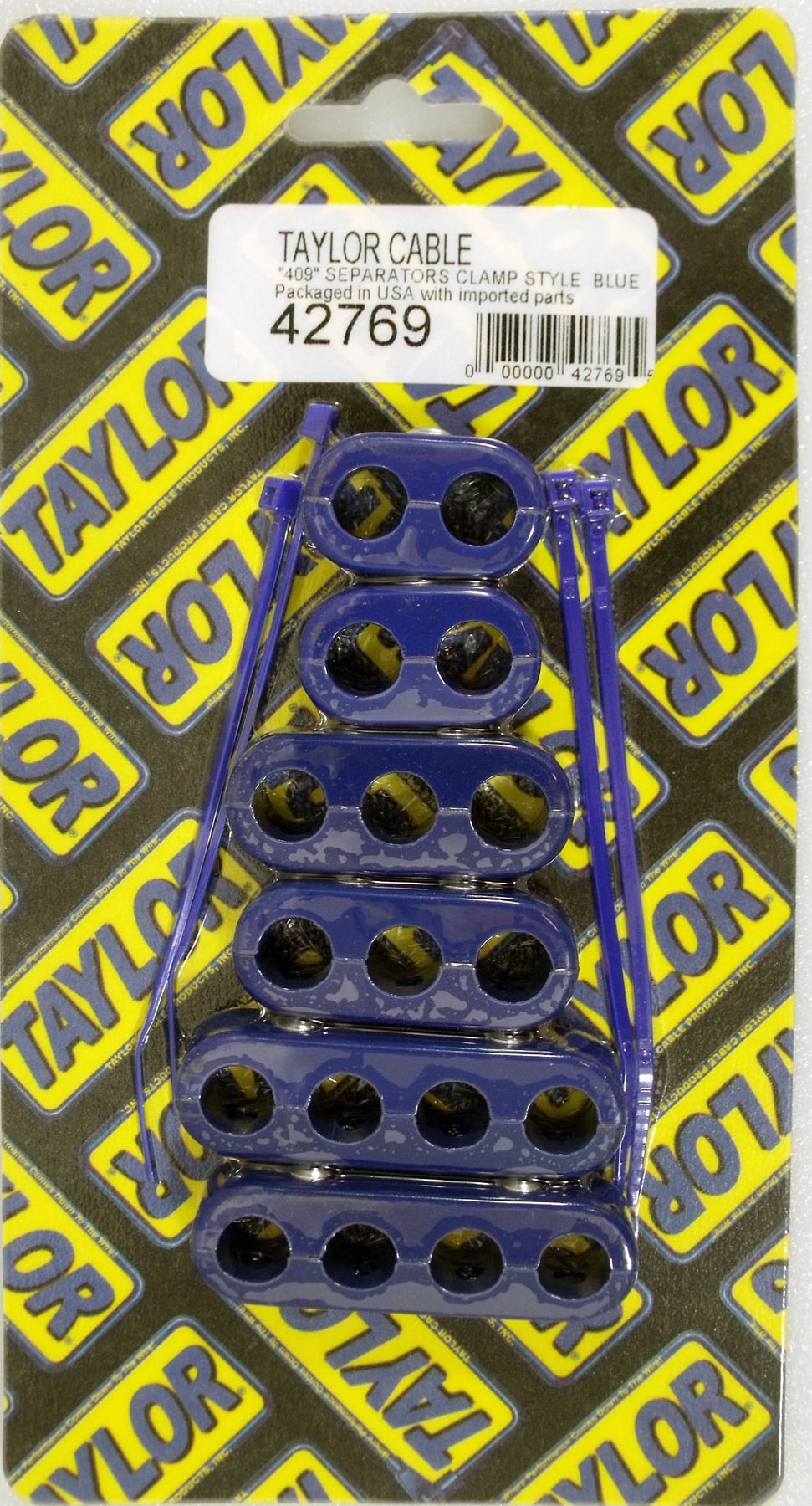 Spark Plug Wire Holder 10.4mm 6 Blue 42769