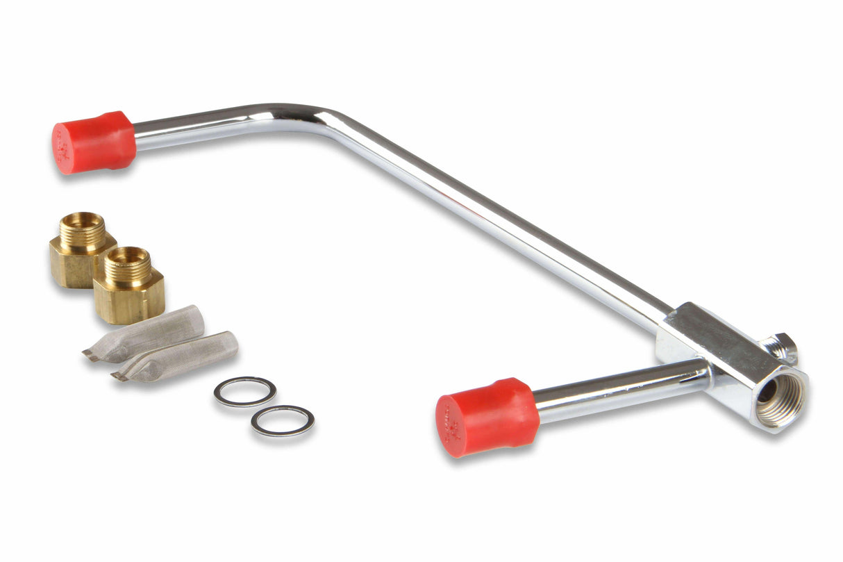 t Demon Carburetion 140057 Chrome Fuel Line Demon