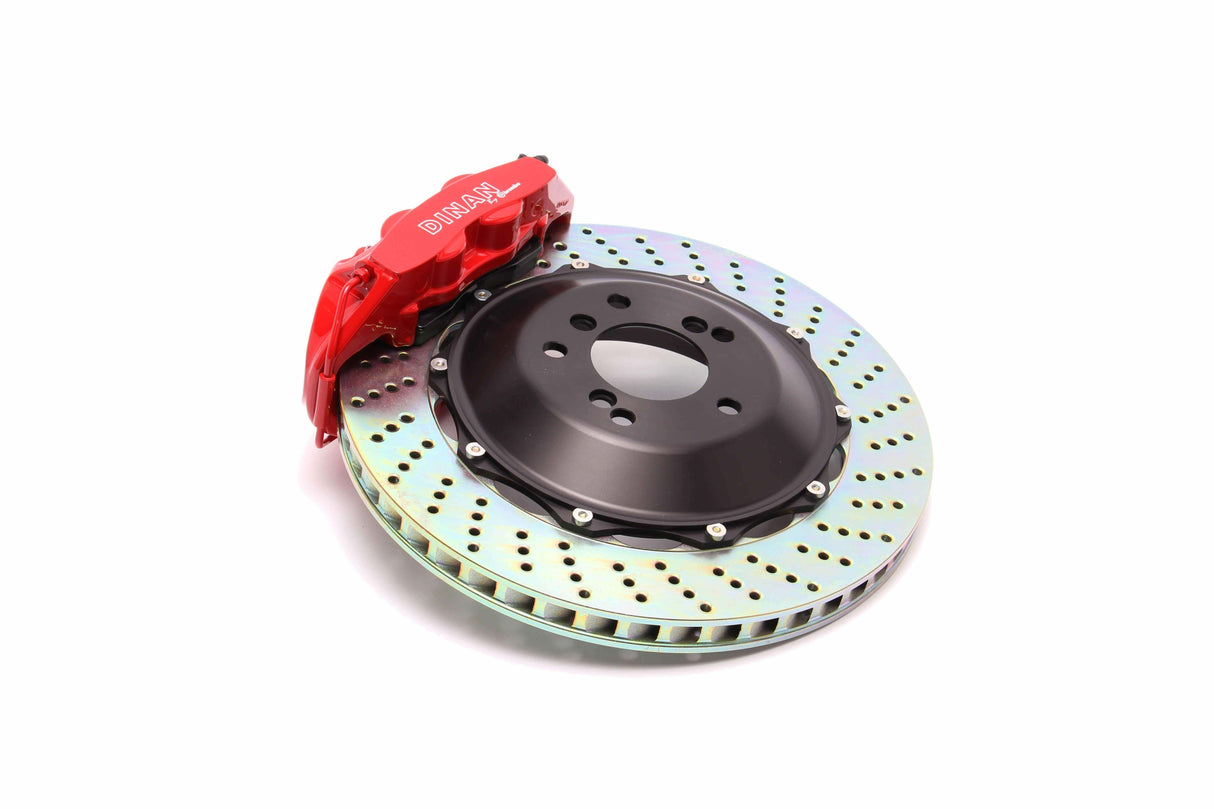 t Dinan by Brembo Rear Brake Set - 2004-2010 BMW 5/6 Series - D290-0603-RD Dinan