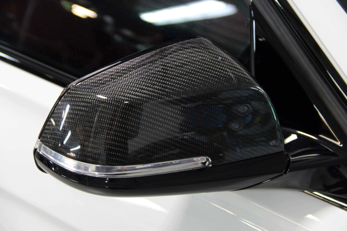 Carbon Fiber Mirror Cover Set - D980-0022