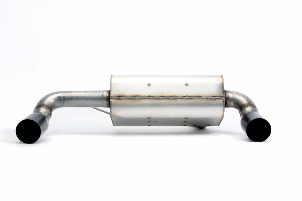 Free Flow Axle-Back Exhaust - 2017-2019 BMW M240i - D660-0067-BLK BMW performance