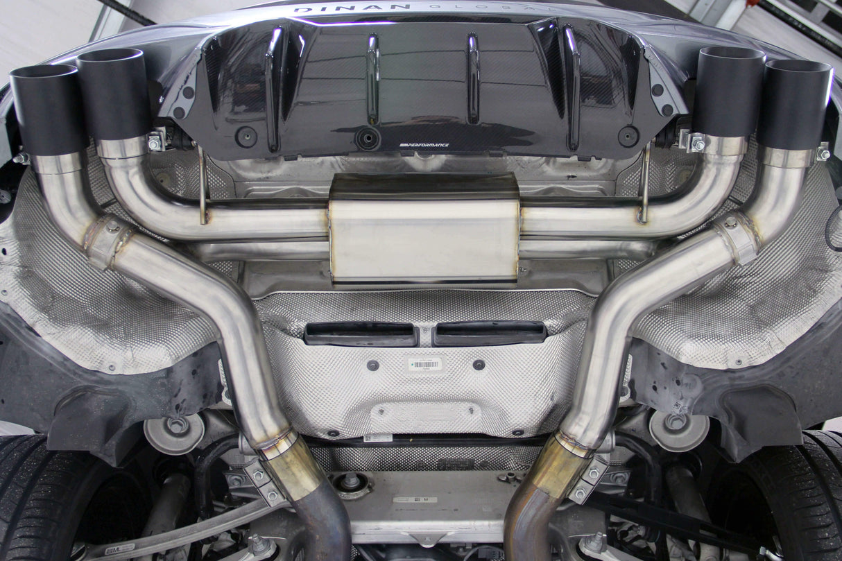 Free Flow Axle-Back Exhaust - 2018-2019 BMW M5 - D660-0079 BMW performance