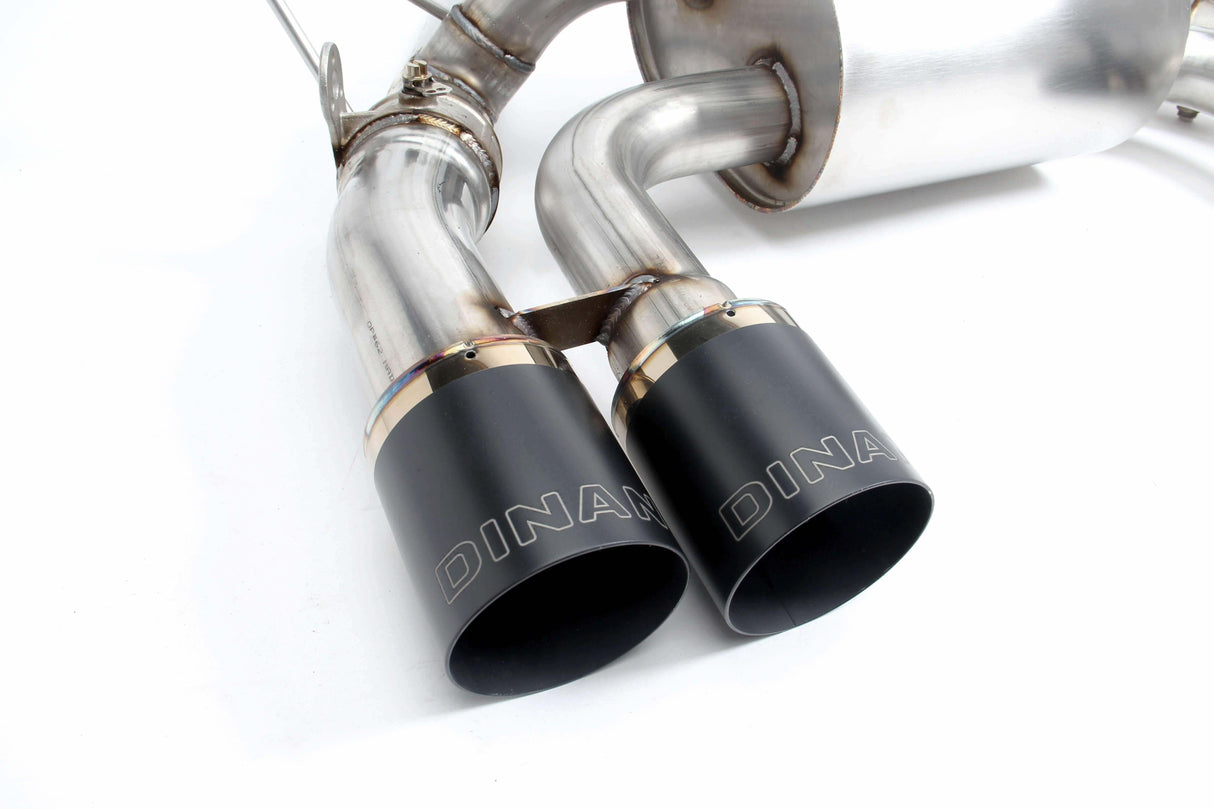 Free Flow SS Exhaust for 15-19 BMW F80 M3 F82 F83 M4 D660-0050-BLK BMW performance