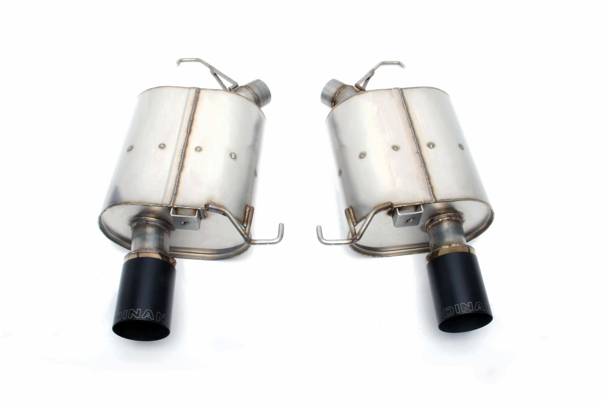 Stainless Exhaust w/ Black Tips for BMW 535i 2011-16 535i xDrive 2011-16 BMW performance polished stainless steel