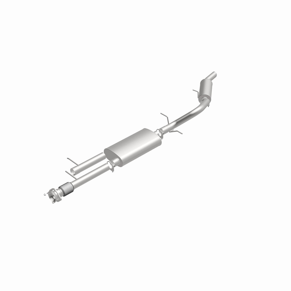 2009-2010 Chevy Silverado 1500 Direct-Fit Replacement Exhaust System 6.2L 106-0519 aluminized steel
