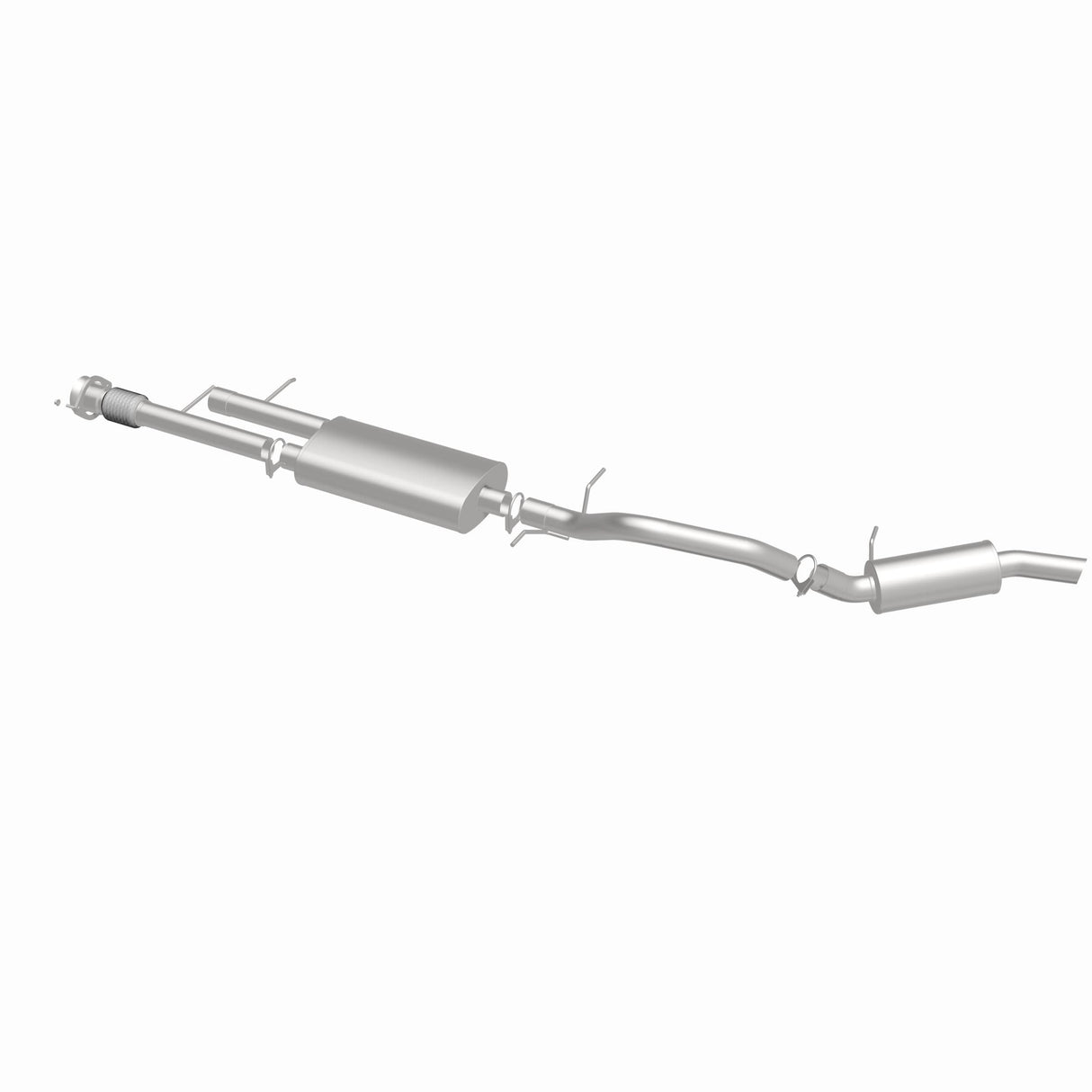 2009-2010 Chevy Silverado 1500 Direct-Fit Replacement Exhaust System 6.2L 106-0519 aluminized steel
