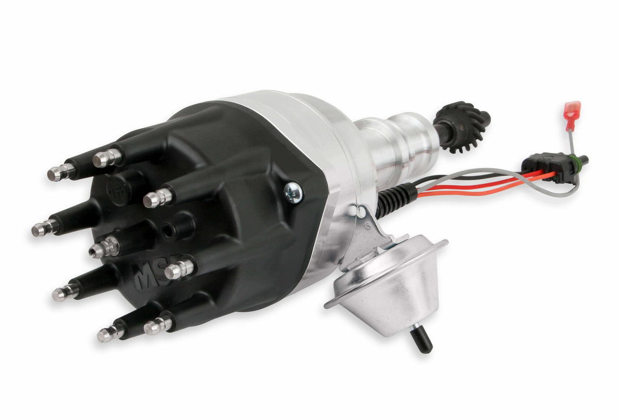 t Distributor, Ford 289/302, Ready-to-Run, Black Cap, Steel Gear - 835251 MSD