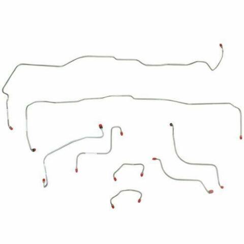 Front Brake Line Kit for 1967 Ford Fairlane disc brakes steel