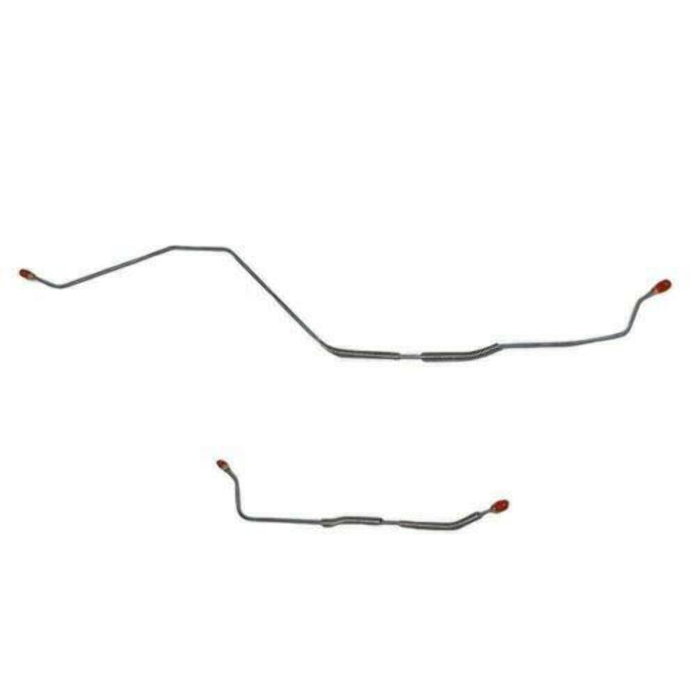 Brake Line for 1967 Ford Fairlane Rear Axle Lines with 9 Inch Rear Axle 2 Set stainless steel
