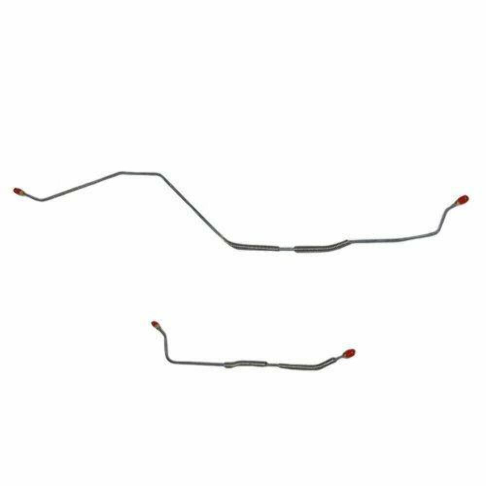 Brake Line for 1967 Ford Fairlane Rear Axle Lines with 9 Inch Rear Axle 2 Set stainless steel