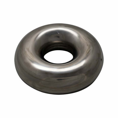 Donut 304SS Polished 2 360 Degree 1.0D Exhaust Pipe-Xforce-DS-200