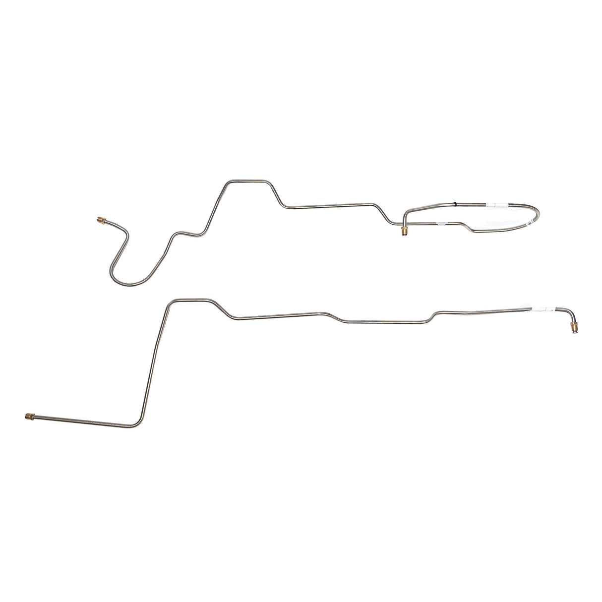 Transmission Cooler Lines for 1966 Ford Fairlane SM BLK stainless steel